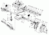 Toro 22043 - Lawnmower, 1993 (3900965-3999999) Ersatzteile GEAR CASE ASSEMBLY