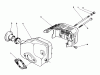 Toro 22043 - Lawnmower, 1993 (3900965-3999999) Ersatzteile MUFFLER ASSEMBLY(MODEL NO. 47PN2-7)