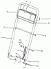 Toro 22043 - Lawnmower, 1995 (5900001-5999999) Ersatzteile HANDLE ASSEMBLY