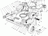 Toro 22043 - Lawnmower, 1996 (6900001-6999999) Ersatzteile HOUSING ASSEMBLY