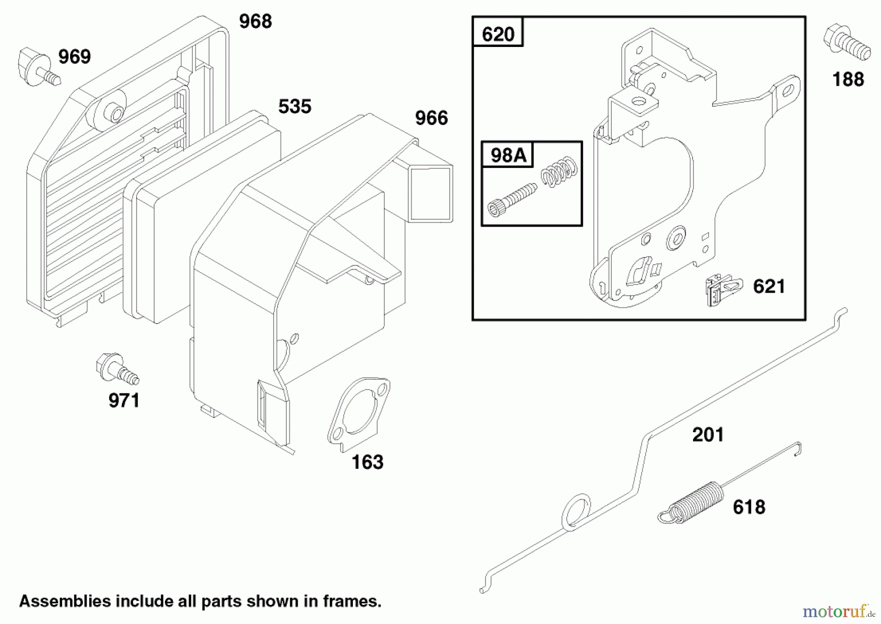  Toro Neu Mowers, Walk-Behind Seite 2 22142 - Toro Lawnmower, 1997 (7900001-7999999) ENGINE GTS 150 #3