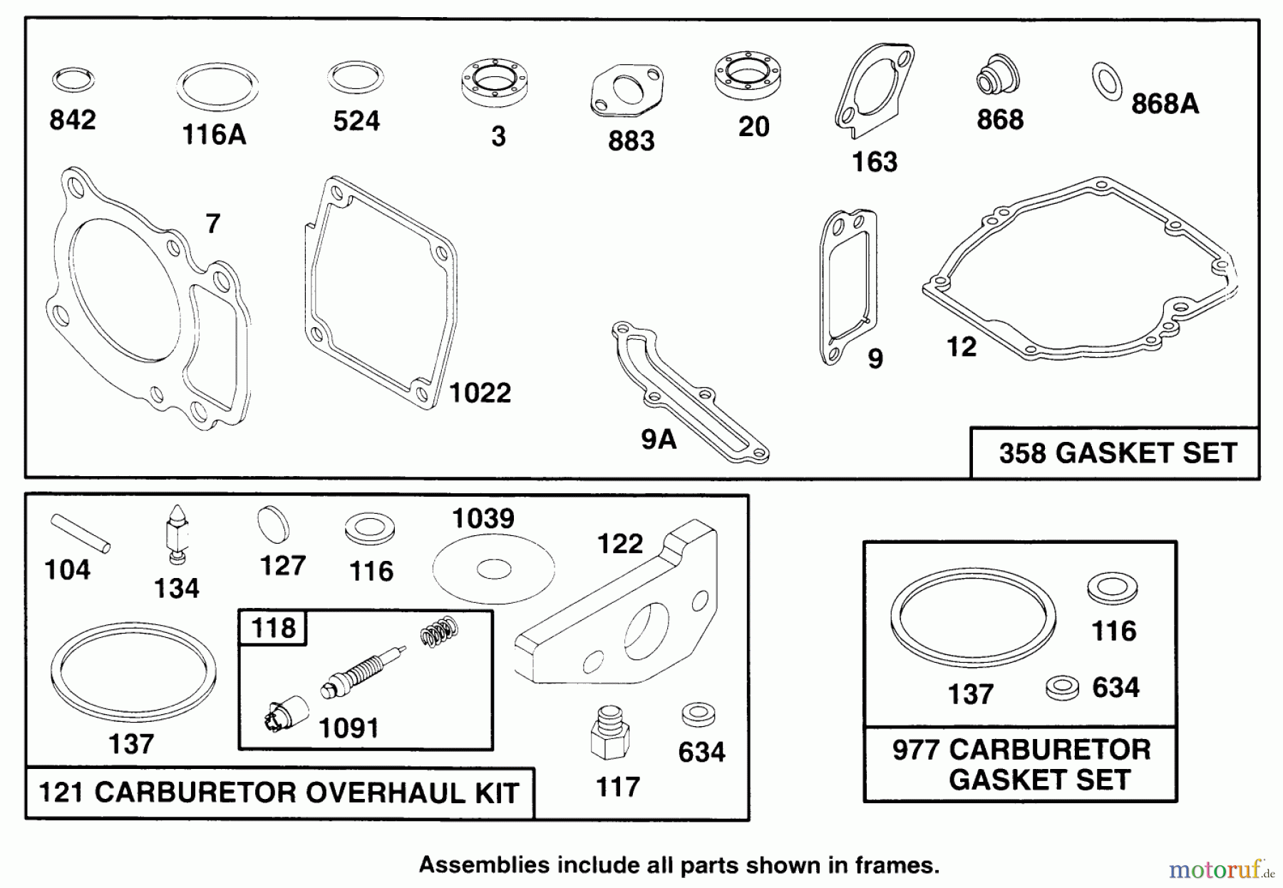  Toro Neu Mowers, Walk-Behind Seite 2 22145 - Toro Lawnmower, 1996 (69000001-69999999) ENGINE GTS 150 #8
