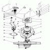 Toro 22151 - Lawnmower, 1992 (2000001-2999999) Ersatzteile BLADE BRAKE CLUTCH ASSEMBLY