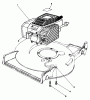Toro 22151 - Lawnmower, 1992 (2000001-2999999) Ersatzteile ENGINE ASSEMBLY