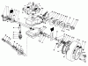 Toro 22151 - Lawnmower, 1992 (2000001-2999999) Ersatzteile GEAR CASE ASSEMBLY