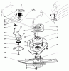 Toro 22151 - Lawnmower, 1993 (3900001-3900855) Ersatzteile BLADE BRAKE CLUTCH ASSEMBLY