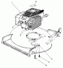 Toro 22151 - Lawnmower, 1993 (3900001-3900855) Ersatzteile ENGINE ASSEMBLY