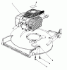 Toro 22151 - Lawnmower, 1993 (3900856-3999999) Ersatzteile ENGINE ASSEMBLY