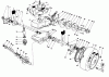 Toro 22151 - Lawnmower, 1993 (3900856-3999999) Ersatzteile GEAR CASE ASSEMBLY