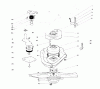 Toro 22151 - Lawnmower, 1994 (4900001-4999999) Ersatzteile BLADE BRAKE CLUTCH ASSEMBLY