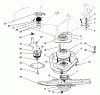 Toro 22151 - Lawnmower, 1996 (6900001-6999999) Ersatzteile BLADE BRAKE CLUTCH ASSEMBLY