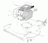 Toro 22151 - Lawnmower, 1996 (6900001-6999999) Ersatzteile ENGINE ASSEMBLY