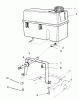 Toro 22151 - Lawnmower, 1996 (6900001-6999999) Ersatzteile GAS TANK ASSEMBLY