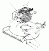 Toro 22153BC - Lawnmower, 1995 (5900001-5999999) Ersatzteile ENGINE ASSEMBLY