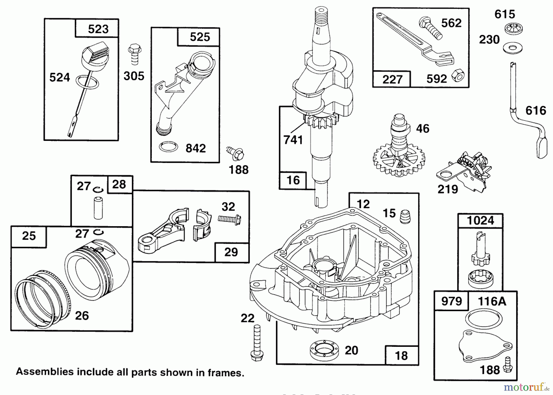  Toro Neu Mowers, Walk-Behind Seite 2 22153BC - Toro Lawnmower, 1995 (5900001-5999999) ENGINE GTS 150 #2