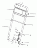 Toro 22154 - Lawnmower, 1997 (7900001-7999999) Ersatzteile HANDLE ASSEMBLY