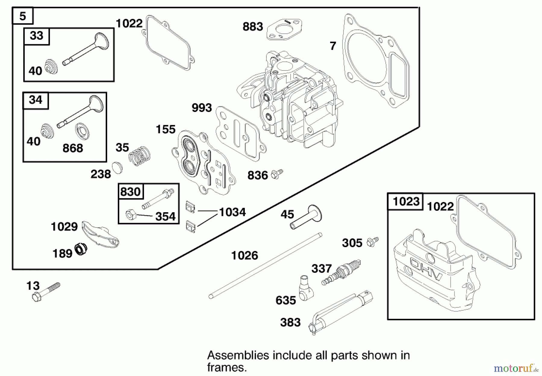  Toro Neu Mowers, Walk-Behind Seite 2 22161 - Toro Recycler Mower, 2000 (200000001-200999999) ENGINE GTS-200 #2