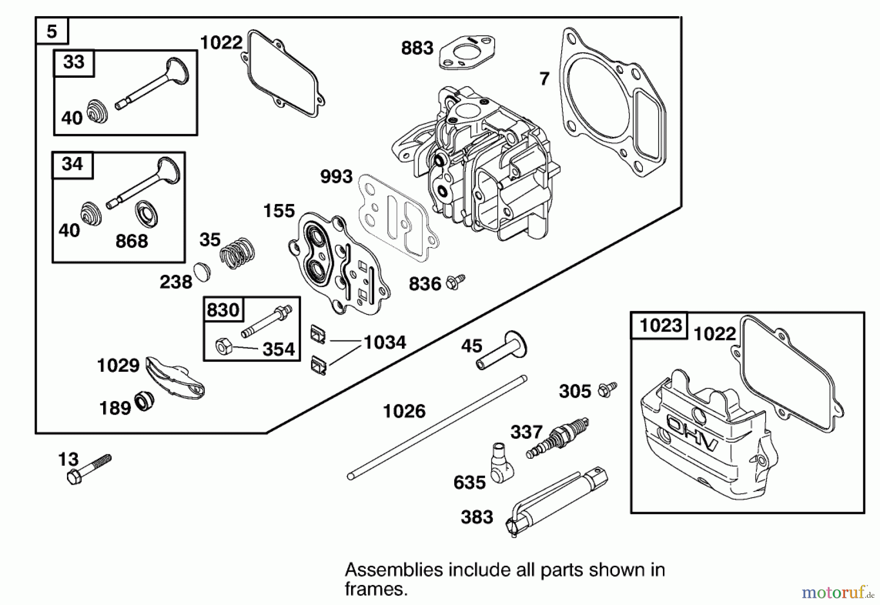 Toro Neu Mowers, Walk-Behind Seite 2 22162 - Toro Recycler Mower, 1999 (9900001-9999999) ENGINE GTS-200 #2