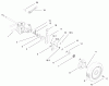 Toro 22171 - Recycler Mower, 1999 (9900001-9999999) Ersatzteile REAR AXLE ASSEMBLY