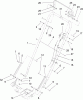 Toro 22175 - 21" Heavy-Duty Recycler/Rear Bagger Lawnmower, 2004 (240000001-240999999) Ersatzteile HANDLE ASSEMBLY