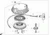 Toro 22196 - 21" Heavy-Duty Recycler/Rear Bagger Lawn Mower, 2009 (290000001-290999999) Ersatzteile RECOIL STARTER ASSEMBLY HONDA GXV160UH2 T1AH