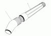 Toro 51535 (450 TX) - 450 TX Air Rake, 1991 (1000001-1999999) Ersatzteile BLOWER TUBE ASSEMBLY