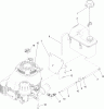 Toro 22198 - 21" Heavy-Duty Recycler/Rear Bagger Lawn Mower, 2012 (SN 312000001-312999999) Ersatzteile FUEL TANK ASSEMBLY