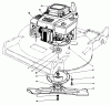 Toro 22525 - Lawnmower, 1987 (7000001-7999999) Ersatzteile ENGINE ASSEMBLY (MODEL NO. 22621)