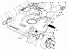 Toro 22621 - Lawnmower, 1988 (8000001-8999999) Ersatzteile HOUSING ASSEMBLY