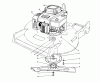 Toro 22621 - Lawnmower, 1990 (0000001-0999999) Ersatzteile ENGINE ASSEMBLY