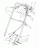Toro 22622 - Lawnmower, 1990 (0000001-0999999) Ersatzteile HANDLE ASSEMBLY