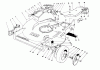 Toro 22621 - Lawnmower, 1990 (0000001-0999999) Ersatzteile HOUSING ASSEMBLY (MODEL 22622)
