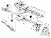 Toro 22622 - Lawnmower, 1992 (2000001-2999999) Ersatzteile GEAR CASE ASSEMBLY