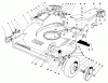 Toro 22622 - Lawnmower, 1992 (2000001-2999999) Ersatzteile HOUSING ASSEMBLY (MODEL 22622)