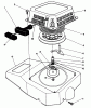 Toro 22622 - Lawnmower, 1992 (2000001-2999999) Ersatzteile RECOIL ASSEMBLY (ENGINE MODEL NO. VML0-4)