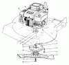 Toro 22621C - Lawnmower, 1989 (9000001-9999999) Ersatzteile ENGINE ASSEMBLY
