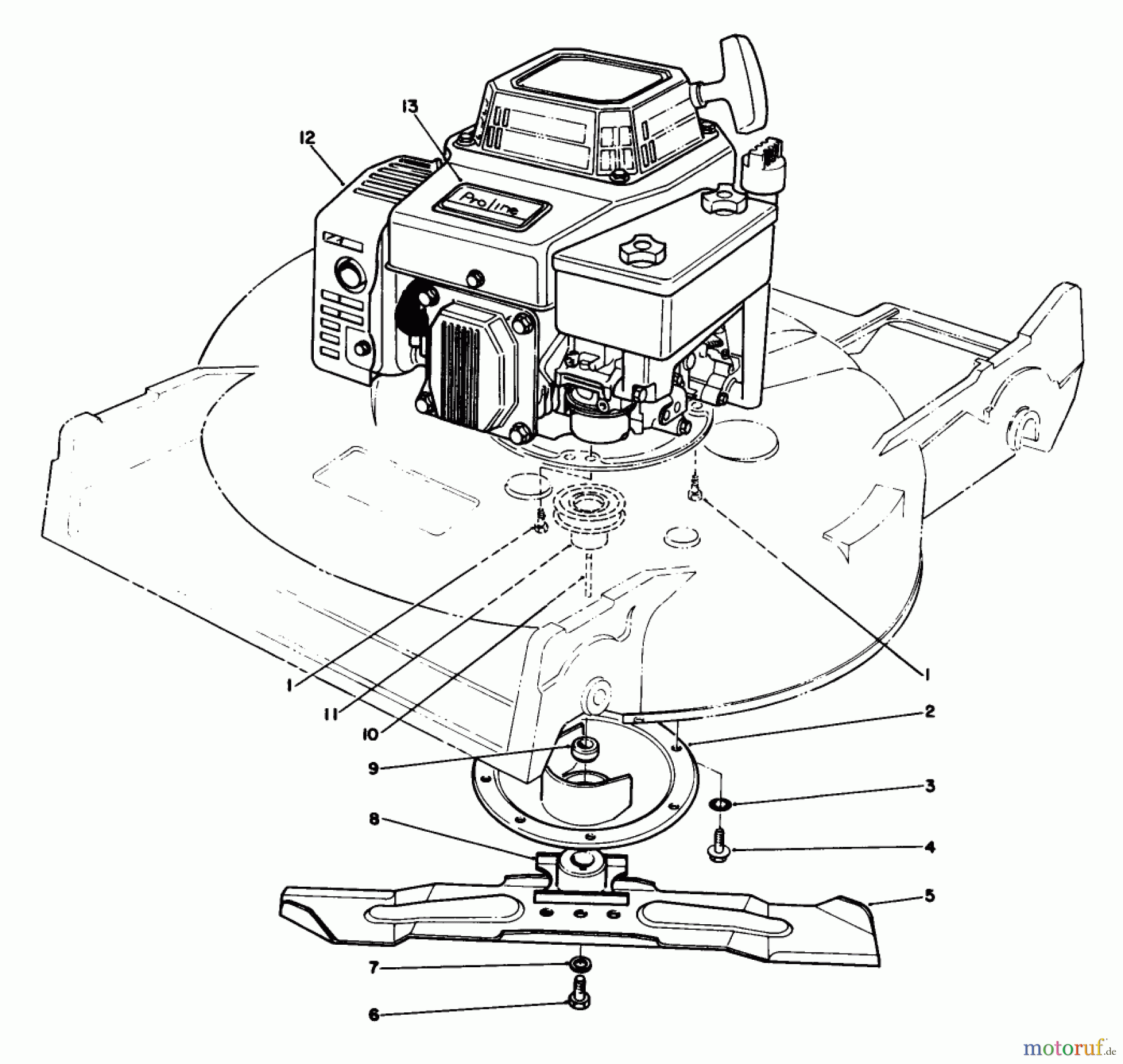  Toro Neu Mowers, Walk-Behind Seite 2 22621C - Toro Lawnmower, 1989 (9000001-9999999) ENGINE ASSEMBLY