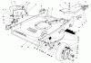 Toro 22680C - Lawnmower, 1988 (8000001-8999999) Ersatzteile HOUSING ASSEMBLY (MODEL 22680C)
