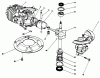 Toro 22700 - Lawnmower, 1991 (1000001-1999999) Ersatzteile CRANKSHAFT ASSEMBLY (MODEL NO. 47PL0-3)