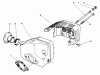 Toro 22700 - Lawnmower, 1992 (2000001-2999999) Ersatzteile MUFFLER ASSEMBLY (MODEL NO. 47PM1-3)