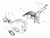 Toro 22700B - 21" Commercial, Side Discharge Mower, 1993 (39000001-39999999) Ersatzteile MUFFLER ASSEMBLY (MODEL NO. 47PN2-3)