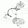 Toro 22701B - Lawnmower, 1996 (69000001-69999999) Ersatzteile IGNITION ASSEMBLY (MODEL 47PT6-3)