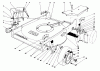 Toro 22710C - Lawnmower, 1989 (SN 9900001-9999999) Ersatzteile HOUSING ASSEMBLY