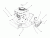 Toro 26562 - Lawnmower, 1990 (0000001-0999999) Ersatzteile ENGINE ASSEMBLY