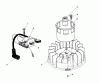 Toro 26620BG - Lawnmower, 1990 (0009001-0999999) Ersatzteile MAGNETO & FLYWHEEL ASSEMBLY (ENGINE NO. VMG6, VMJ8 & VMK9)