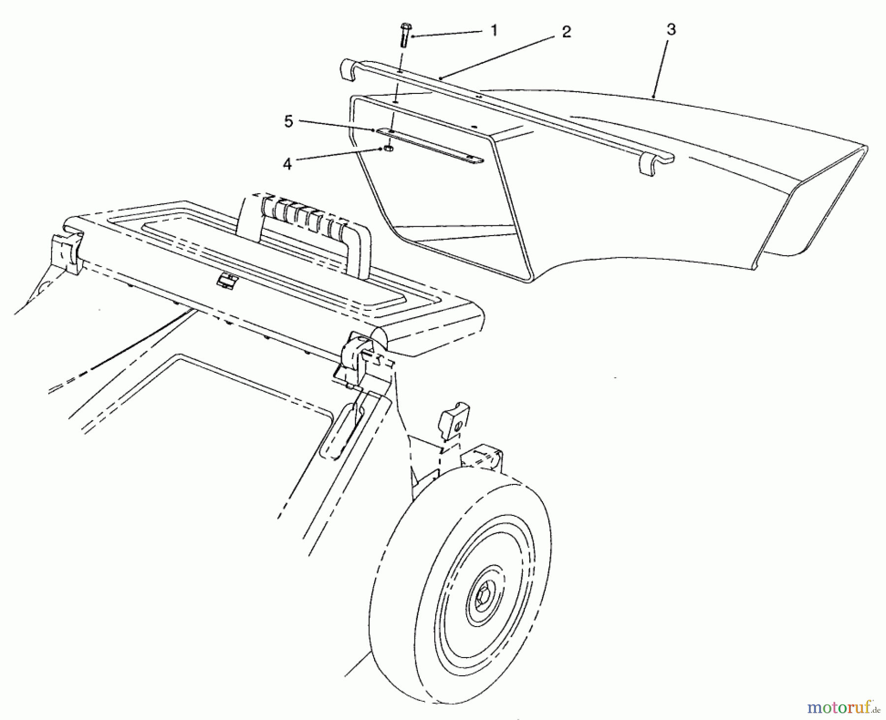  Toro Neu Mowers, Walk-Behind Seite 2 26620BG - Toro Lawnmower, 1992 (2000001-2999999) SIDE DISCHARGE CHUTE MODEL NO. 59112 (OPTIONAL)