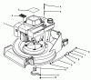 Toro 26620B - Lawnmower, 1993 (3900001-3999999) Ersatzteile ENGINE ASSEMBLY