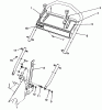 Toro 26620CG - Lawnmower, 1989 (9000001-9999999) Listas de piezas de repuesto y dibujos HANDLE ASSEMBLY