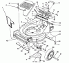 Toro 26620CG - Lawnmower, 1989 (9000001-9999999) Listas de piezas de repuesto y dibujos HOUSING ASSEMBLY