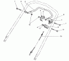 Toro 26620CG - Lawnmower, 1989 (9000001-9999999) Listas de piezas de repuesto y dibujos TRACTION CONTROL ASSEMBLY